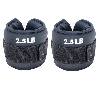 POKEAT 1Pair Sports Fitness Boxing Weight Sandbag Weight Adjustable Hand Wrist Weights Soft Iron Sandbags Boxing Yoga Training Equipment,5lb