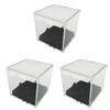 ULTECHNOVO 3pcs Baseball Display Box Tube Baseball Bases Baseball Display Cases Baseball Display Cube Clear Display Case for Figures Display Holder for Softball Model Sports Shoes view 1