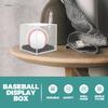 ULTECHNOVO 3pcs Baseball Display Box Tube Baseball Bases Baseball Display Cases Baseball Display Cube Clear Display Case for Figures Display Holder for Softball Model Sports Shoes view 3