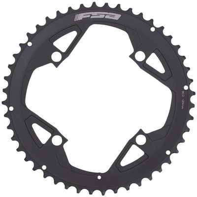 FSA Full Speed Ahead Gossamer Pro ABS Road Chainring 48t Outer Ring 120 BCD 4-Bolt Aluminum Blk