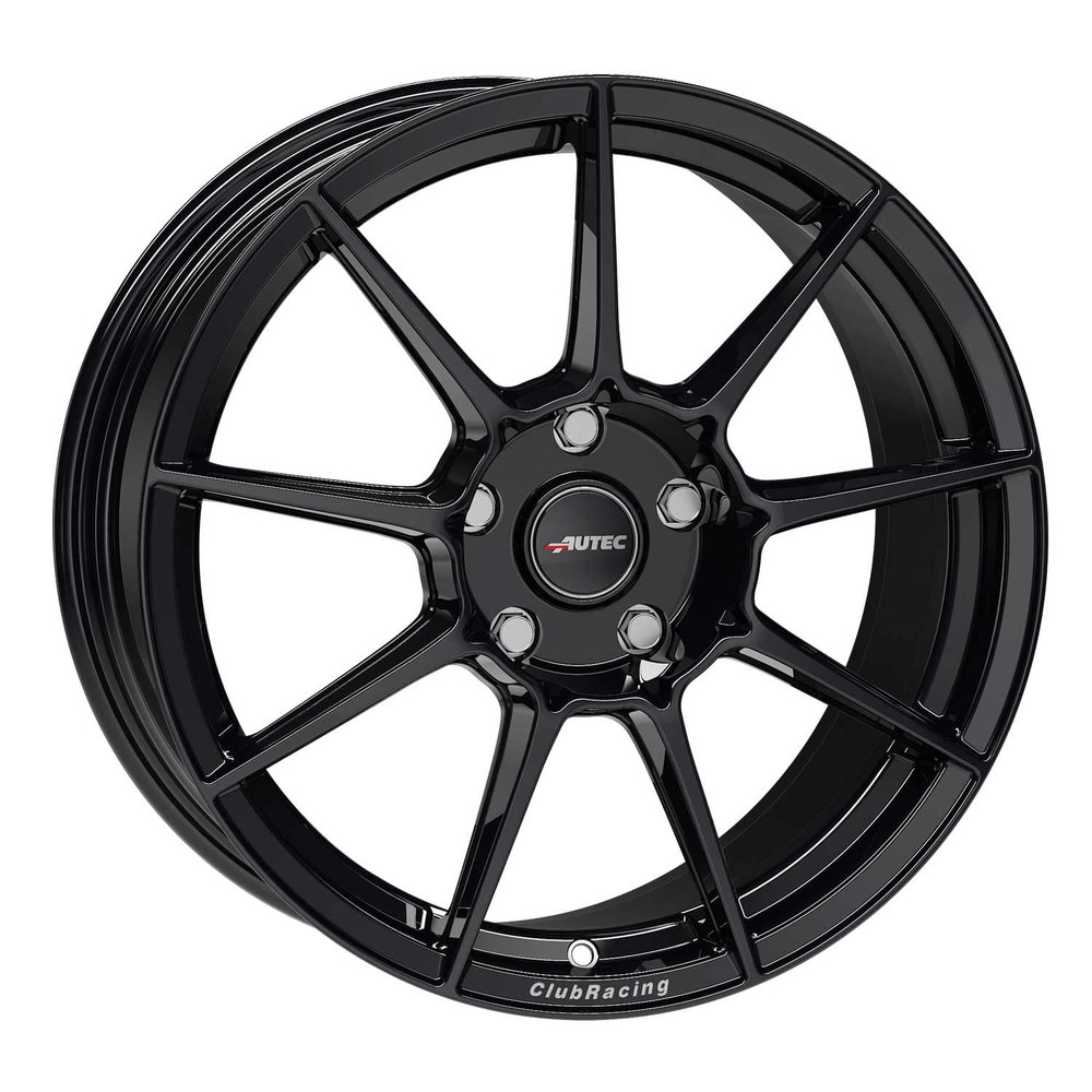 Autec rim CLUBRACING 7.5x17 ET38 4x100 Schwarz compatible with Dacia Sandero Logan Jogger