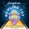 Kids Light up Bowling Ball Toys Set,Bowling Pins Toy Game with 10 Pins & 2 Balls Fun Sports Games Birthday Gifts for Grandkids Kids Toddler Indoor & Outdoor Boys Girls Children 3 4 5 6 Years view 4
