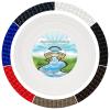 Country Brook Design - 1 1/2 Inch White Polypropylene (Polypro) Webbing, 100 Yards view 1