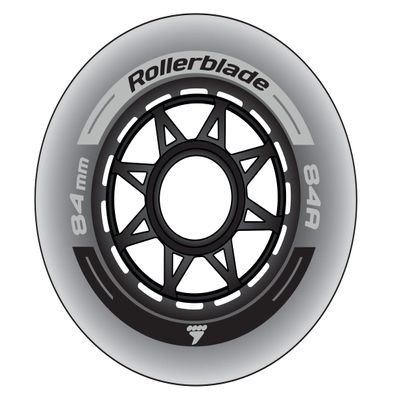 Rollerblade 84mm Wheels XT, 8 Pack