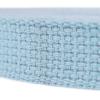 Country Brook Design - 1" Cotton Webbing Strap - Lightweight, Organic and Gentle with Skin Cotton Strapping - 50 Yards, Sky Blue view 3