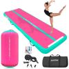 VOFiTNY All Purpose Gymnastics Mat 10ft Sturdy Inflatable Tumble Track with Air Roller for Home/Gym view 1