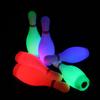 OceanWings Kids Light up Bowling Ball Toys Set,Bowling Pins Toy Game with 10 Pins & 2 Balls Fun Sports Games for Kids Toddler Indoor & Outdoor Boys Girls Children 3 4 5 6 Years view 2