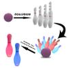 OceanWings Kids Light up Bowling Ball Toys Set,Bowling Pins Toy Game with 10 Pins & 2 Balls Fun Sports Games for Kids Toddler Indoor & Outdoor Boys Girls Children 3 4 5 6 Years view 4