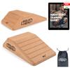 Squat Hero, Cork Squat Wedge Block, Perfect for Knees Over Toes and Full Depth Squat Training, Patent Pending Non-Slip Slant Board, Deadlift Wedge, Calf Stretcher, Quantity 2 view 1