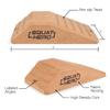 Squat Hero, Cork Squat Wedge Block, Perfect for Knees Over Toes and Full Depth Squat Training, Patent Pending Non-Slip Slant Board, Deadlift Wedge, Calf Stretcher, Quantity 2 view 3