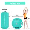 VOFiTNY Inflatable Gymnastics Air mat Tumbling Track with Air Barrel Octagon Mat with Pump for Home/Gym view 3