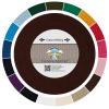 Country Brook Design - 1" Cotton Webbing Strap - Lightweight, Organic and Gentle with Skin Cotton Strapping - 25 Yards, Brown view 1
