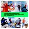 Heated Gloves for Women, Rechargeable Outdoor Hand Warmer Gloves Electric Heated Gloves, Touchscreen Thermal Insulated Heated Gloves for Climbing Hiking Cycling Ski view 4