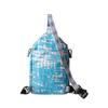 KAVU Yoho Sling Rucksack Semi Padded Water Resistant Double Sided Mini Backpack - Ripple Tie Dye view 2