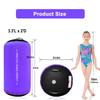 VOFiTNY Gymnastics Air Barrel Octagon Mat Tumbler 3.3ft L x 2ft D Back Handspring Trainer for Home/Gym/Tumbling With Pump view 3