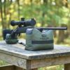 Buffalo Creek Supplies All Weather Durable Front and Rear Shooting Bag Combo, for Target Sports, Shooting Bench Rest Bag for Hunting & Competition Sports- Unfilled (Olive Drab) view 3