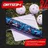 Ortiz34 Bat & Ball Set - Graffiti Plastic Bat & Ball Homerun Set- David Ortiz Backyard Baseball Set for Youth, Kids, Teenagers, Adults (2 Pack Bat & Ball Set, Blue/Volt) view 4