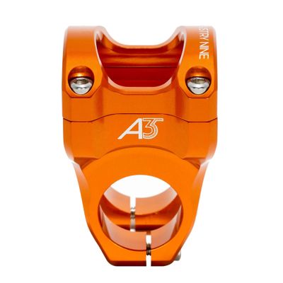 Industry Nine A35 Bike Stem - Orange 35mm Mountain Bike Stem with 50mm Length - Made in USA