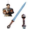 'Forest Hunting  Custom Handmade Roman Gladius Sword Medieval Warrior Damascus Steel Sword Battle Axe, Viking swods, Full Tang Blade view 1