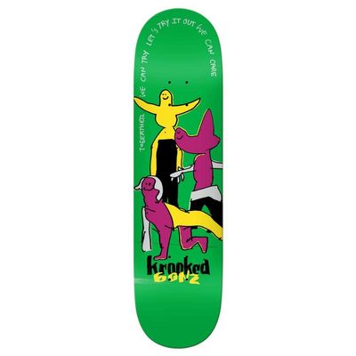 Krooked Skateboard Deck Gonz 2gether 8.62" x 32.56"