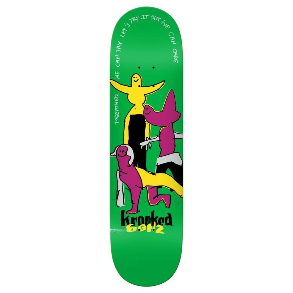 Krooked Skateboard Deck Gonz 2gether 8.62" x 32.56"