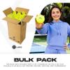 Franklin Sports X-40 Pickleballs - 400 Bulk Pack of Outdoor Pickleball Balls - USA Pickleball (USAPA) Approved - 400 Pack Outside Pickleballs - Official Size + Weight - Optic Yellow - US Open Ball view 2