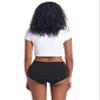 Goat Union Organic Cotton Boyleg Period Underwear for Women & Teens - Moderate Absorbency Period Panty, Black, XL, Pack of 1 view 2
