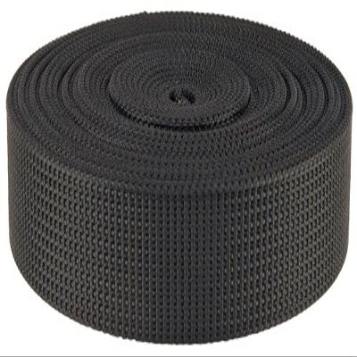 Country Brook Design - 1 1/2 Inch Black Scuba or Duty Belt Webbing, 25 Yards