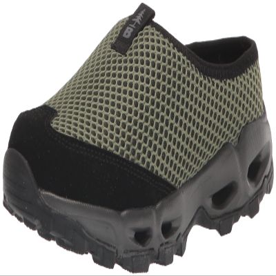BASS OUTDOOR Women's Sandals Aqua MESH Slide, DEEP LCHN GN, 8.5