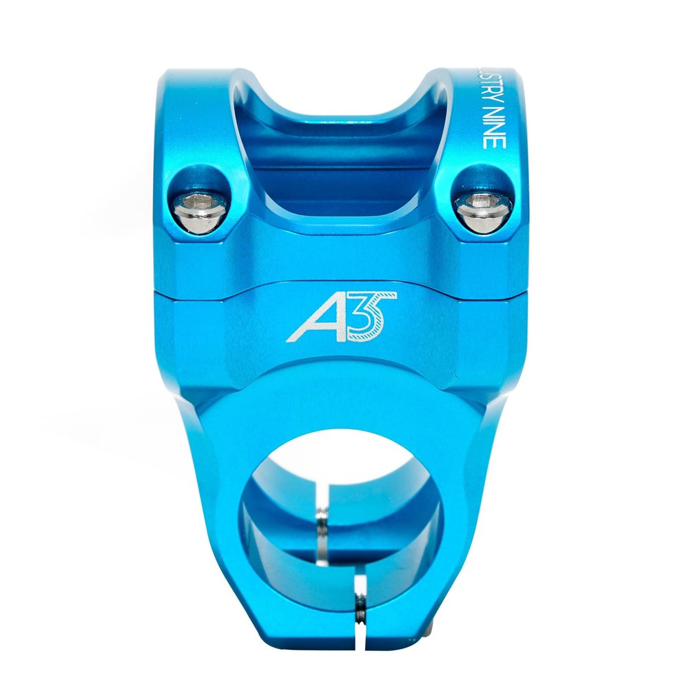 Industry Nine A35 Bike Stem - Turquoise 35mm Mountain Bike Stem with 32mm Length - Made in USA