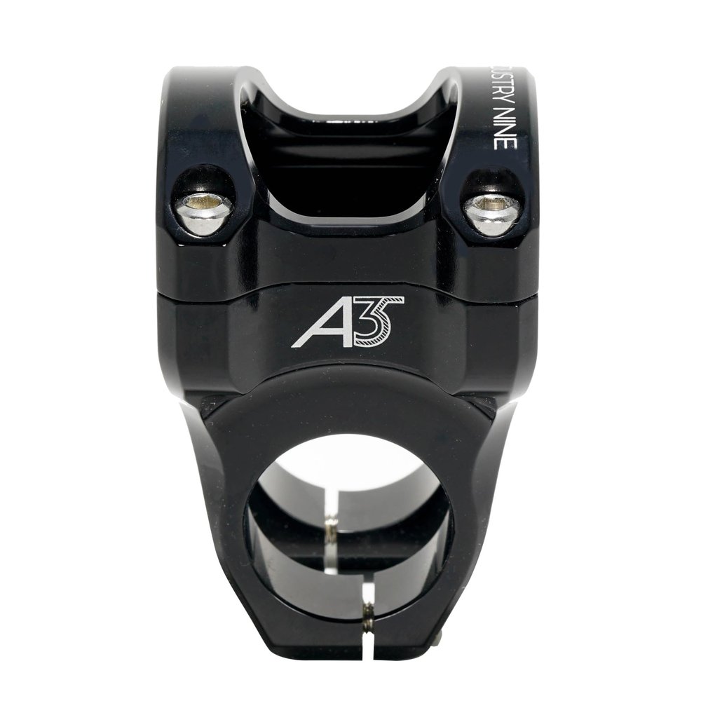 Industry Nine A35 Bike Stem - Black 35mm Mountain Bike Stem with 50mm Length - Made in USA