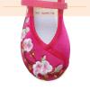 Encanto Costume Shoes for Girls Mary-Jane Flats Shoes Round Toe Ballet Flats Floral Embroidery Shoes with Pumps Comfortable Low Wedge Rose 9 view 4