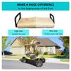 10L0L Golf Cart Seat Covers/Seat Blanket for Yamaha G2, G8, G9, G16, G19, G22, G29, Breathable Seat Towel/Seat Cushions with Non-Slip Backing, All-Season Comfort - Gray view 3