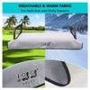 10L0L Golf Cart Seat Covers/Seat Blanket for Yamaha G2, G8, G9, G16, G19, G22, G29, Breathable Seat Towel/Seat Cushions with Non-Slip Backing, All-Season Comfort - Gray view 4