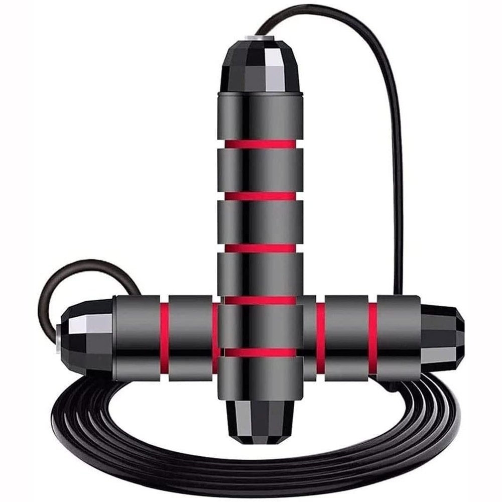 Feiyx Jump Ropes for Fitness - Skipping Ropes for Exercise, Lose Weight, Burn Calories, Indoor Fitness, Gym -Tangle Free Ball Bearing Speed Rope with Memory Foam Antiskid Handles - for Aerobic Exercis