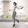 Feiyx Jump Ropes for Fitness - Skipping Ropes for Exercise, Lose Weight, Burn Calories, Indoor Fitness, Gym -Tangle Free Ball Bearing Speed Rope with Memory Foam Antiskid Handles - for Aerobic Exercis view 2