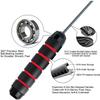 Feiyx Jump Ropes for Fitness - Skipping Ropes for Exercise, Lose Weight, Burn Calories, Indoor Fitness, Gym -Tangle Free Ball Bearing Speed Rope with Memory Foam Antiskid Handles - for Aerobic Exercis view 4