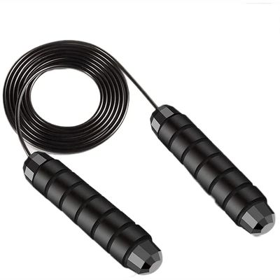 Feiyx Professional Adjustable Steel Wire Tangle-Free Skipping Jump Rope Durable,Easy to Adjust Premium for Men Women Speed Jumping Rope Boxing Cardio Endurance Workout,for Fitness