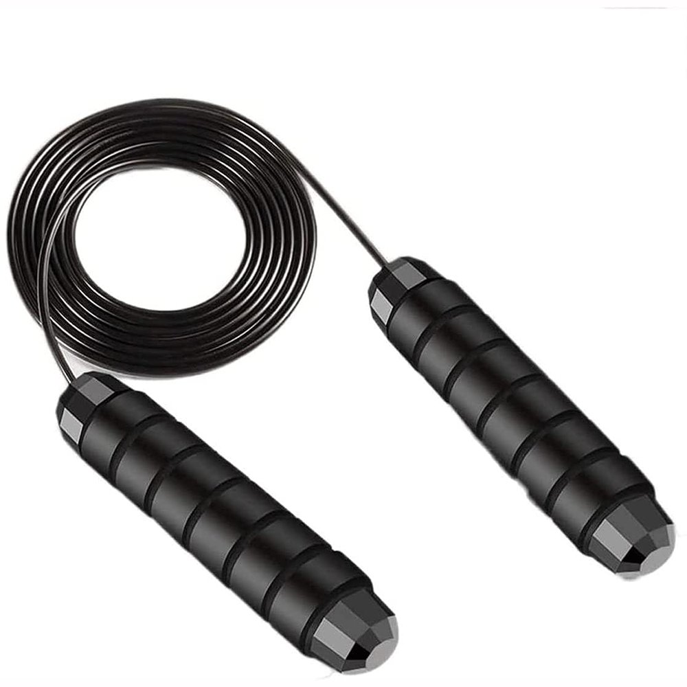 Feiyx Professional Adjustable Steel Wire Tangle-Free Skipping Jump Rope Durable,Easy to Adjust Premium for Men Women Speed Jumping Rope Boxing Cardio Endurance Workout,for Fitness