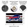 Buffalo Bills Retro Stripes Large 3x5 Flag view 2