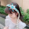 Princess Elsa Wig Elsa Braid Cosplay Long Hair Wig with Braid Necklace Bracelet Earrings Ring Hair Clips Dress up Accessories for Girls view 3