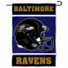 Baltimore Ravens Helmet Double Sided Garden Banner Flag view 1