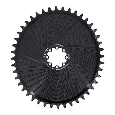 DJC Stone Direct Mount Oval Bike Chainrings for SRAM AXS Flattop 12S Force Red Quard 40T to 56T (46T)