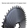 DJC Stone Direct Mount Oval Bike Chainrings for SRAM AXS Flattop 12S Force Red Quard 40T to 56T (48T) view 2