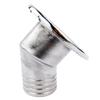 1Pack Stainless Steel 316 Boat Deck Fill Filler 1-1/2" 38mm W/ Keyless Cap,Marine Angled Fill (Mark:Diesel, 1-1/2"/38mm) view 2