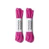 [4 Laces] 2-Pair Pack Waxed Round Oxford Shoe Laces for Dress Shoes Chukka 3/32Inch Thin(#21 Hot Pink,26in (66cm)) view 1