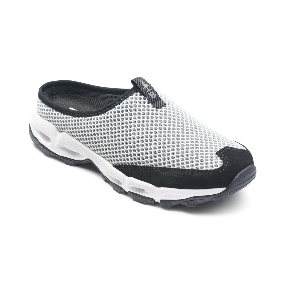 BASS Outdoor Men's Shoe Aqua MESH Slide,White, 95
