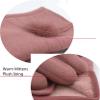 Women Mink Ball Wool Gloves Fashion Winter Warm Touch Screen Gloves Ladies Elegant Soft Black Driving Mittens (Color : Coffee, Size : ONE Size) view 2