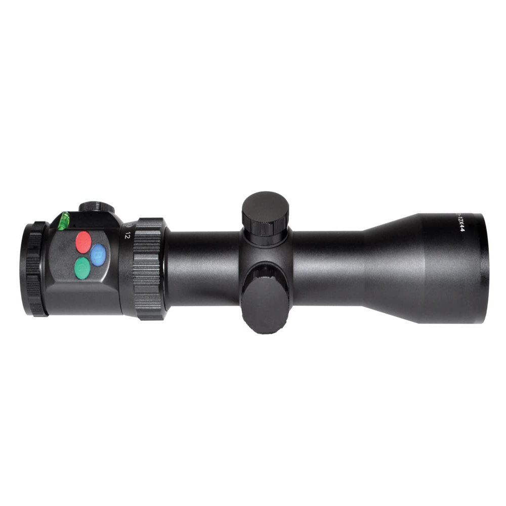 Presma RXR6 Professional Series 2-12X44 Precision Scope, RGB RXR Glass Reticle