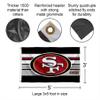San Francisco 49ers Retro Stripes Large 3x5 Flag view 2